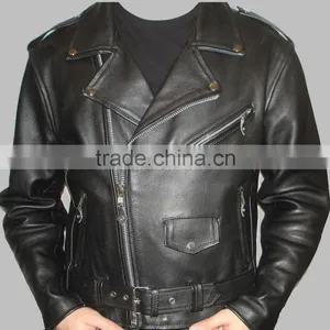 Cheap Leather Motorcycle Jacket thumbnail-2
