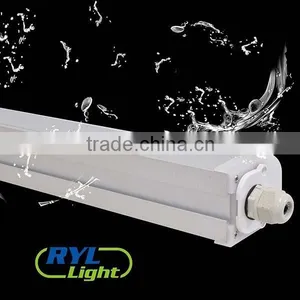 Hot Sale CE ROHS Certificated IP65 Wide Angle LED Linear Tri-proof Light thumbnail-1