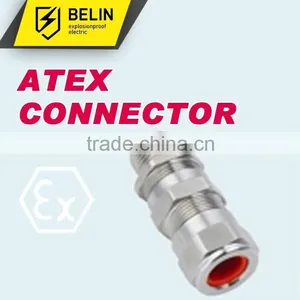 Atex Approved Explosion Proof Connector High Quality Cable Gland thumbnail-1