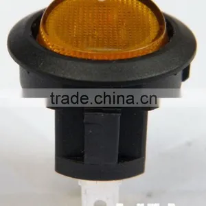 3pins 6.7*19.5mm Rocker Switch Red Button on off 2P 3A 250V AC KCD1-110 MINI SMALL ROCKER SWITCH thumbnail-1