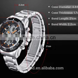 2015 Youngs Wristwatch / White Youngs Watch / Simple Youngs Watch Dial and Stainless Steel Band MIDDLELAND Watch Manufacturer thumbnail-5