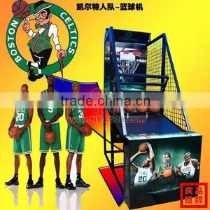QH NBA Series Iron Material Sports Basketball Amusement Machine thumbnail-1