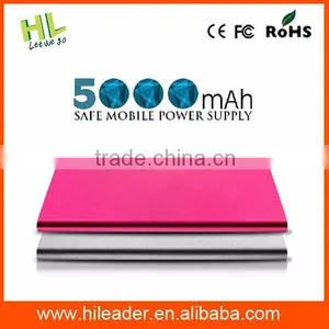 2015 Ultra-thin Metal 5000mah Lady Power Bank thumbnail-5