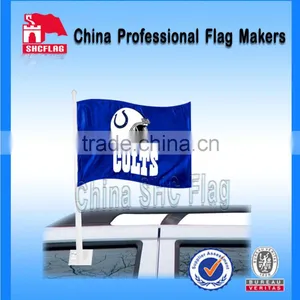 World Cup Soccer Logo Car Flags Plastic Car Window Flag Poles thumbnail-1
