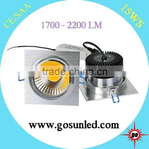 China Factory 2016 Hot Sales 15W Cob Led Downlight With 5 Years Warranty thumbnail-6
