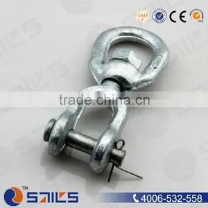 us Type Carbon Steel Jaw and Eye 6mm Galvanised Regular Swivel thumbnail-1
