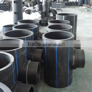 Automatic Saddle Fitting Fabrication Machine for Butt Fusion Welding Reducing Tee PE Pipe Fittings thumbnail-3