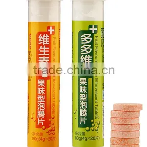 Effervescent Tube for VC Tablet With GMP Plant thumbnail-1