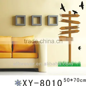 Guidepost Wall Decor in House,PVC Wall Sticker thumbnail-1