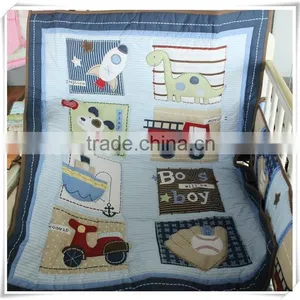 Baby Boys Patchwork Quilt thumbnail-4