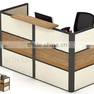 Good Quality Wooden Reception Counter Table Design Reception Desks for Sale (SZ-RTB029) thumbnail-3