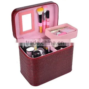 New Product Square Shape Make up Cosmetic Bags Factory Supplier in Shenzhen Quality Choice thumbnail-2