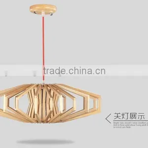 Wooden LED Pendant Light JK-8005B-05 New Designer Lighting Decoration Wooden Pendant Lamp thumbnail-6