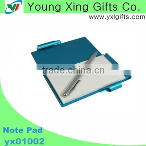 Custom Aluminum Pocket Size Notebook With Pen thumbnail-1
