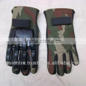 Cotton Gloves Paintball Cammo ,Cotton + Plastic Gloves Paintball,PayPal Available thumbnail-1