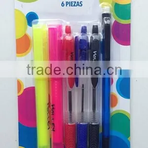 Cheap and Fashion 6 in One Stationery Set thumbnail-1