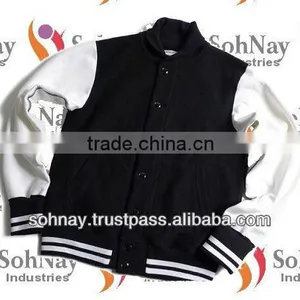 Baseball Letterman Varsity Jacket With Customized Logo thumbnail-1