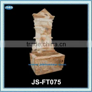 Indoor Stone Carved Lion Head Wall Fountain thumbnail-4