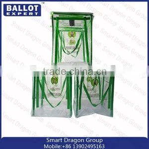 Collapsible Vote Box /PVC Voting Bag/Ballot Box With Small Seals thumbnail-1