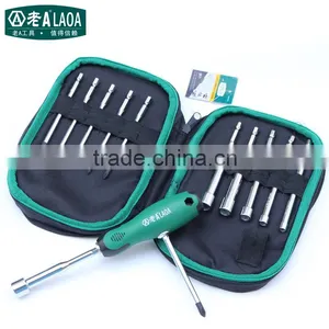 12 IN 1 Screwdriver and Socket Bit Kit Screwdriver Bit Set thumbnail-1