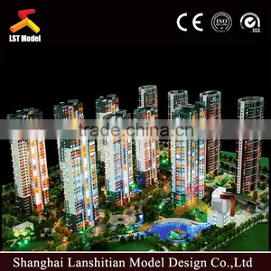 Miniature Architectural Model With Beach,landscape,housing,lighting thumbnail-4