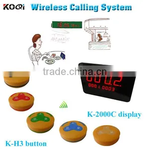 Portable Coffee Shop Waiter Calling System thumbnail-1