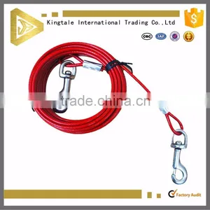 Customized PVC Coated Steel Wire Rope Sling With Hook thumbnail-2