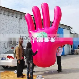 Custom Hand Shaped Inflating Air Balloon for Sale Supplier's Choice thumbnail-1
