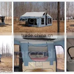 Rear Folding Soft Floor Trailer Tent thumbnail-4