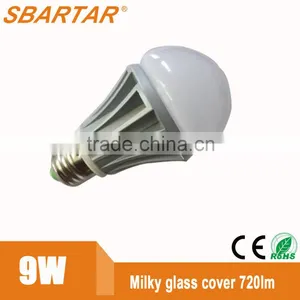 E27 AC100V-240V 720lm 9 Watt Led Bulb With 2 Years Warranty thumbnail-1
