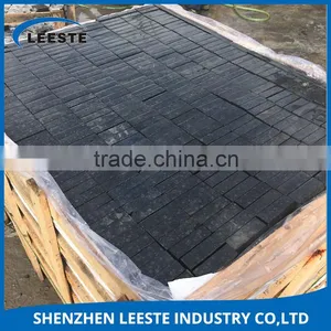 Fast Delivery Time Hot Sale Sandblasted Black Basalt Stone thumbnail-1