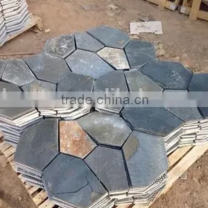 Popular Irregular Slate Crazy Paving Stone thumbnail-2