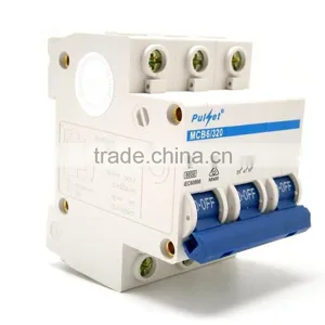 6-63A 3 Pole 6Ka Mcb Electrical Mcb thumbnail-4