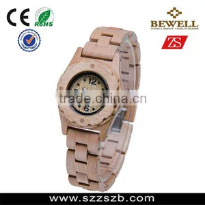 2016 100% Natural Eco-friendly New Design Customised Logo Wooden Watch Leather thumbnail-2