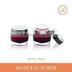 50ML Frosted Finish Cream Jar for Cosmetic Made in China thumbnail-1