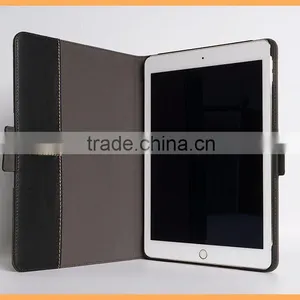 9.7 Inch Tablet Protective Case Genuine Leather Smart Case Cover for Ipad Air thumbnail-1