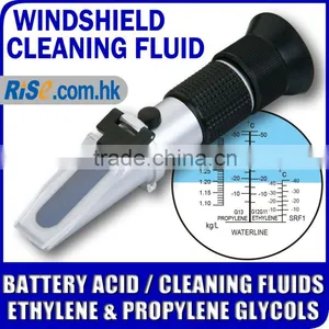 Car Battery Acid Antifreeze Clean Fluid Ethylene Propylene Glycol Refractometer thumbnail-1