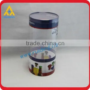 Clear Plastic Cylinder Packaging thumbnail-1