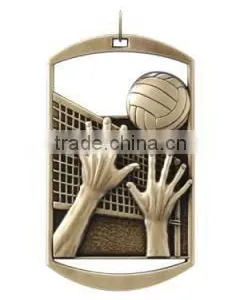 Volleyball Dog Tags thumbnail-1