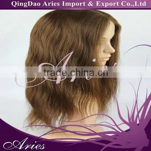 Premium Malaysian Full Lace Wig With Silk Base Top 100% Human Hair 14" #4 thumbnail-1