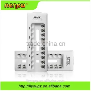 New!!! 10 Bay/Slot AA AAA Ni-MH Ni-Cd Quick Charger Smart Battery Charger for Rechargeable Batteries thumbnail-6