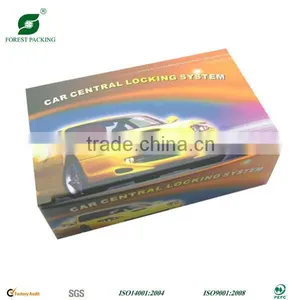 COLOR PRINTED CAR LOCKING SYSTEM PACKAGING BOX thumbnail-1