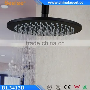Beelee 12'' Round Mix Shower Water Saving Waterfall Rain Mist Shower thumbnail-3