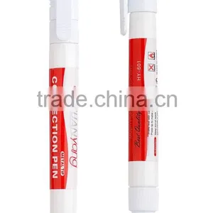 Multipurpose White Out Plastic Tip Correction Pen(HY-601) Correction Fluid 7ml thumbnail-1