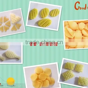 Shell Spiral 3D Snack Food Processing Line, Stereoscopic Triangle Fish 3D Snack Food Processing Line thumbnail-4