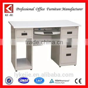 Small Modern Computer Desk Wooden and Metal Computer Desk/table Computer Desk Assembly Instructions thumbnail-1