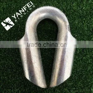 Tube Type Wire Rope Thimble thumbnail-1