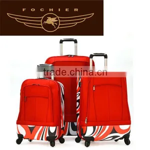 Canvas Luggage Suitcases for Girl Sky Travel Luggage Bags thumbnail-1