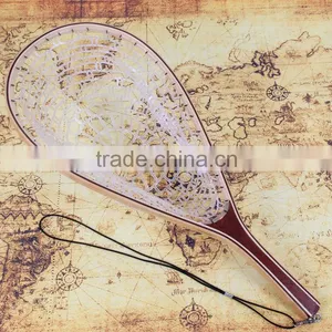 Top Quality Fishing Tackles Wooden Fishing Landing Net thumbnail-1