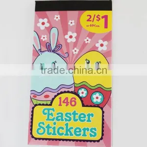 Easter Cute Cartoon Pvc Paper Sticker/kids Home Decoration Eco-friendly Non-toxic Pvc Paper Sticker thumbnail-1